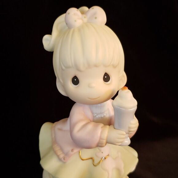 Vtg Precious Moments Porcelain Figurine 1996 "Our Club Is Soda-Licious" … - Picture 6 of 8